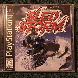 Play Station 1 Sled Storm game
